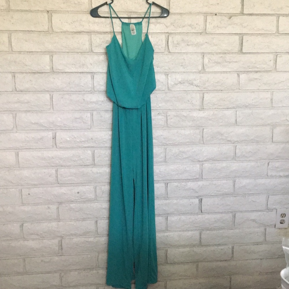 Urban K (L) Turquoise Pants Romper